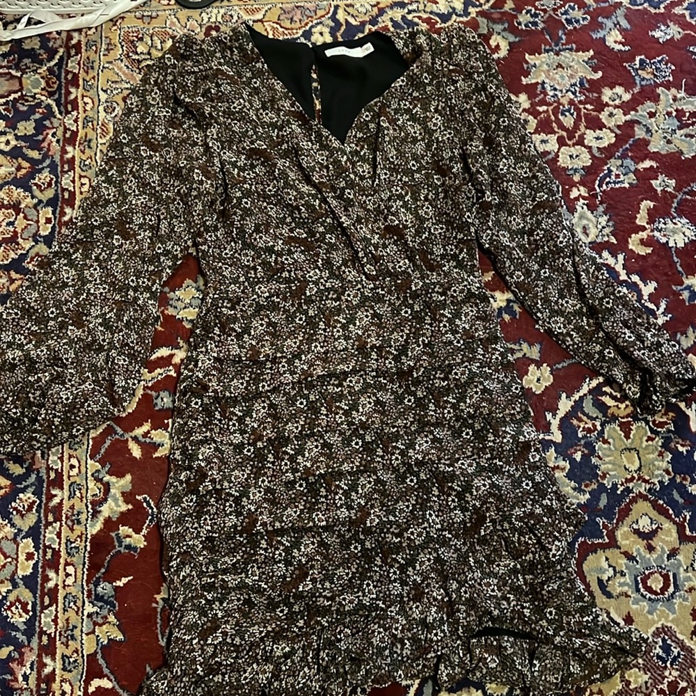 Lush floral mini dress